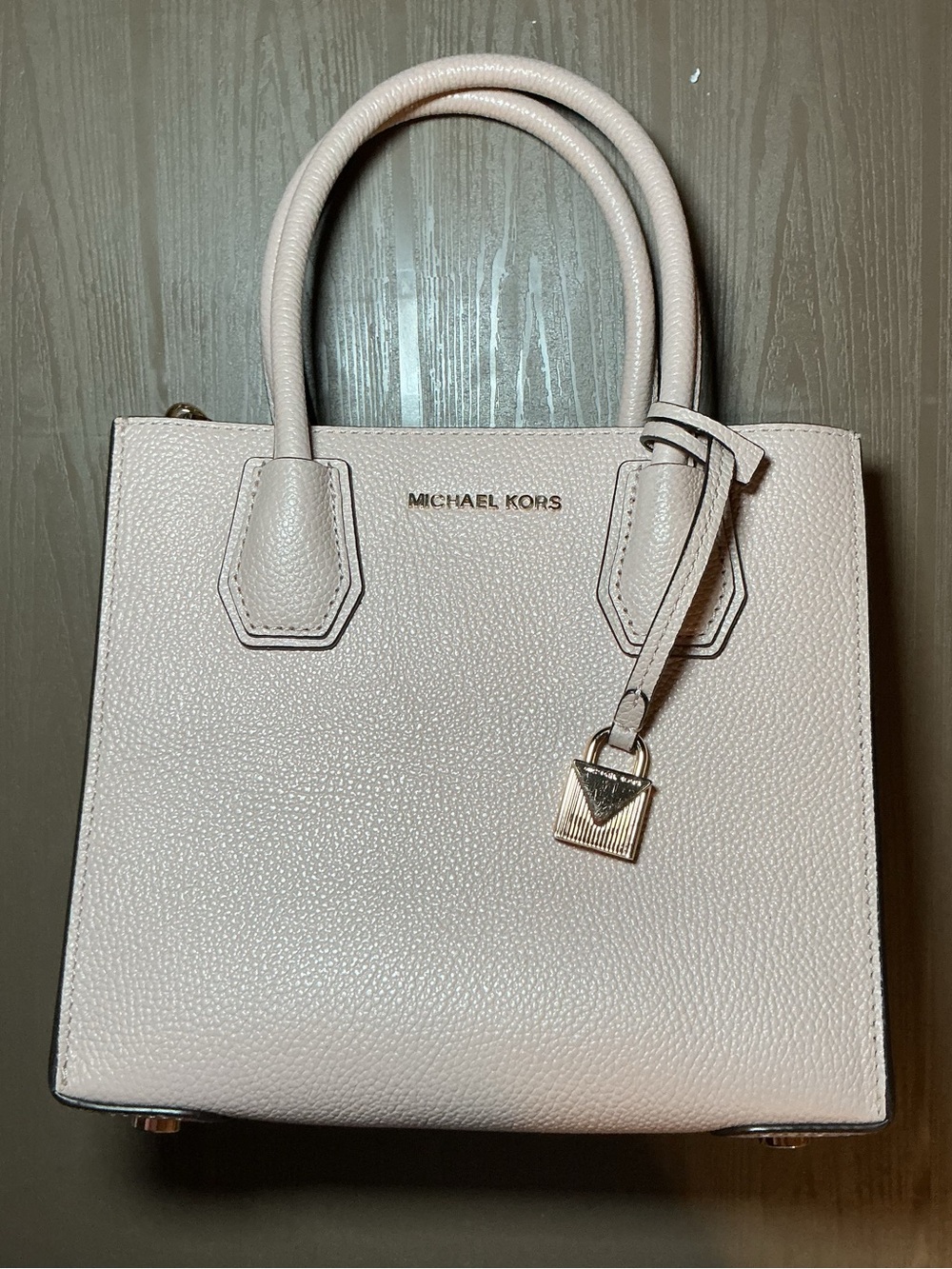 Michael Kors White Leather Mini Tote - Picture 5 of 8